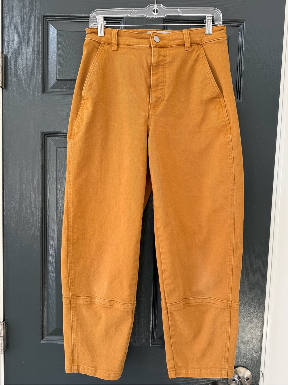Everlane Barrel Leg Cropped Pants